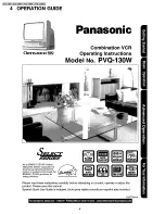 Preview for 6 page of Panasonic OmniVision PV-Q1300W Service Manual