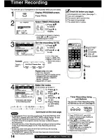 Preview for 14 page of Panasonic OmniVision PV-Q1310 Operating Manual