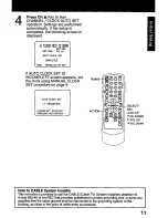 Preview for 11 page of Panasonic OmniVision PV-Q1311 User Manual