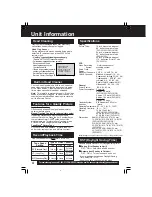 Preview for 4 page of Panasonic OmniVision PV-Q1312B Operating Instructions Manual