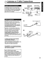 Preview for 5 page of Panasonic OmniVision PV-QM2508 User Manual