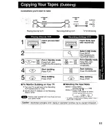 Предварительный просмотр 11 страницы Panasonic OmniVision PV-QV200 Operating Instructions Manual