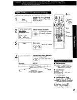 Предварительный просмотр 17 страницы Panasonic OmniVision PV-QV200 Operating Instructions Manual