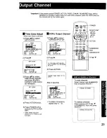 Предварительный просмотр 23 страницы Panasonic OmniVision PV-QV200 Operating Instructions Manual