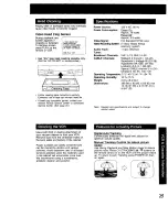 Предварительный просмотр 25 страницы Panasonic OmniVision PV-QV200 Operating Instructions Manual