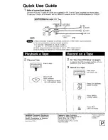 Предварительный просмотр 34 страницы Panasonic OmniVision PV-QV200 Operating Instructions Manual