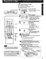 Preview for 9 page of Panasonic OmniVision PV-QV200 User Manual