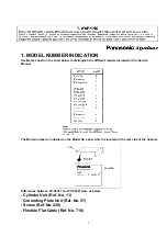 Предварительный просмотр 2 страницы Panasonic OmniVision PV-QV201 Service Manual