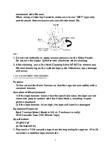 Предварительный просмотр 54 страницы Panasonic OmniVision PV-QV201 Service Manual