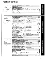 Предварительный просмотр 3 страницы Panasonic Omnivision PV-S9670 Operating Manual