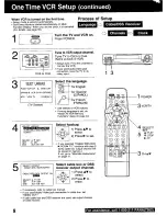 Предварительный просмотр 8 страницы Panasonic Omnivision PV-S9670 Operating Manual