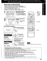 Предварительный просмотр 11 страницы Panasonic Omnivision PV-S9670 Operating Manual