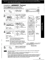 Предварительный просмотр 25 страницы Panasonic Omnivision PV-S9670 Operating Manual