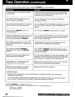 Предварительный просмотр 26 страницы Panasonic Omnivision PV-S9670 Operating Manual