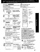 Предварительный просмотр 27 страницы Panasonic Omnivision PV-S9670 Operating Manual