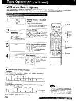 Предварительный просмотр 28 страницы Panasonic Omnivision PV-S9670 Operating Manual