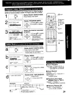 Предварительный просмотр 29 страницы Panasonic Omnivision PV-S9670 Operating Manual