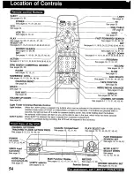 Предварительный просмотр 54 страницы Panasonic Omnivision PV-S9670 Operating Manual