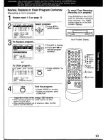 Предварительный просмотр 13 страницы Panasonic Omnivision PV-V4000 User Manual