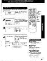 Предварительный просмотр 17 страницы Panasonic Omnivision PV-V4000 User Manual