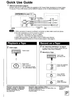 Предварительный просмотр 36 страницы Panasonic Omnivision PV-V4000 User Manual