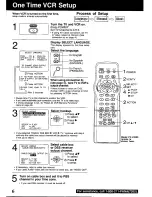 Предварительный просмотр 6 страницы Panasonic Omnivision PV-V4020 Operating Manual