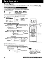 Предварительный просмотр 20 страницы Panasonic Omnivision PV-V4020 Operating Manual