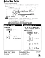 Предварительный просмотр 40 страницы Panasonic Omnivision PV-V4020 Operating Manual