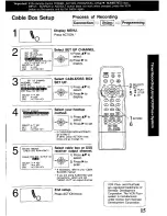 Preview for 15 page of Panasonic Omnivision PV-V4030S User Manual