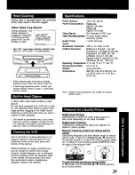 Preview for 29 page of Panasonic Omnivision PV-V4030S User Manual