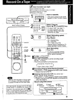 Предварительный просмотр 9 страницы Panasonic Omnivision PV-V4530S User Manual