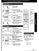 Preview for 23 page of Panasonic Omnivision PV-V4530S User Manual