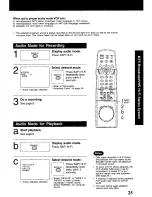 Preview for 25 page of Panasonic Omnivision PV-V4530S User Manual