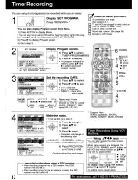 Предварительный просмотр 12 страницы Panasonic Omnivision PV-V4540 Operating Instructions Manual