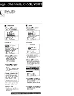 Предварительный просмотр 34 страницы Panasonic Omnivision PV-V4540 Operating Instructions Manual