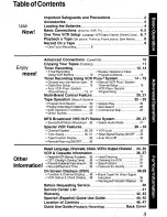 Preview for 3 page of Panasonic Omnivision PV-V4540 Operating Manual