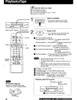 Preview for 8 page of Panasonic Omnivision PV-V4540 Operating Manual