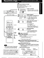 Preview for 9 page of Panasonic Omnivision PV-V4540 Operating Manual