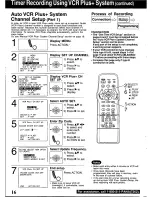 Preview for 16 page of Panasonic Omnivision PV-V4540 Operating Manual