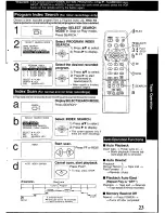 Preview for 23 page of Panasonic Omnivision PV-V4540 Operating Manual