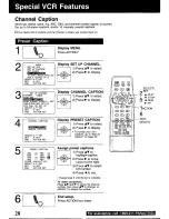 Preview for 28 page of Panasonic Omnivision PV-V4540 Operating Manual