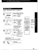 Preview for 29 page of Panasonic Omnivision PV-V4540 Operating Manual