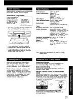 Preview for 37 page of Panasonic Omnivision PV-V4540 Operating Manual