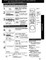 Preview for 21 page of Panasonic Omnivision PV-V4600 User Manual