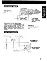 Preview for 7 page of Panasonic Omnivision PV-V4611 Operating Instructions Manual