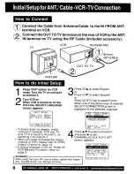 Preview for 8 page of Panasonic Omnivision PV-V4611 Operating Instructions Manual