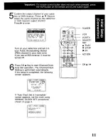 Preview for 11 page of Panasonic Omnivision PV-V4611 Operating Instructions Manual