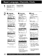 Preview for 12 page of Panasonic Omnivision PV-V4611 Operating Instructions Manual