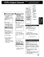 Preview for 13 page of Panasonic Omnivision PV-V4611 Operating Instructions Manual