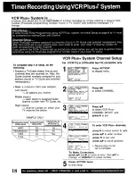 Preview for 18 page of Panasonic Omnivision PV-V4611 Operating Instructions Manual